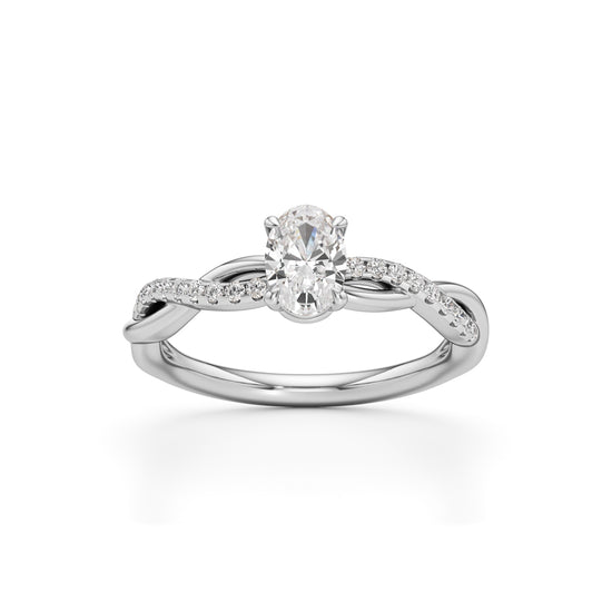 Seraphina Oval Accent Ring