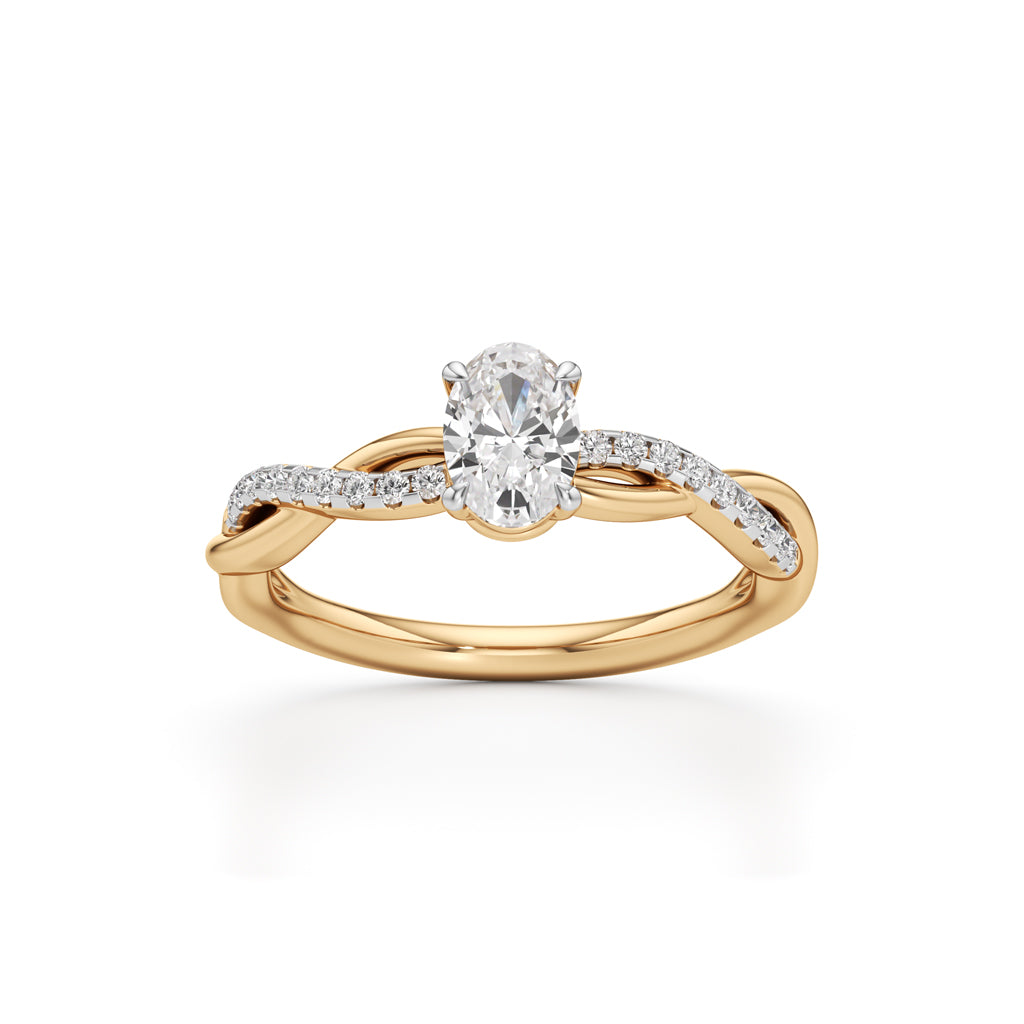 Seraphina Oval Accent Ring