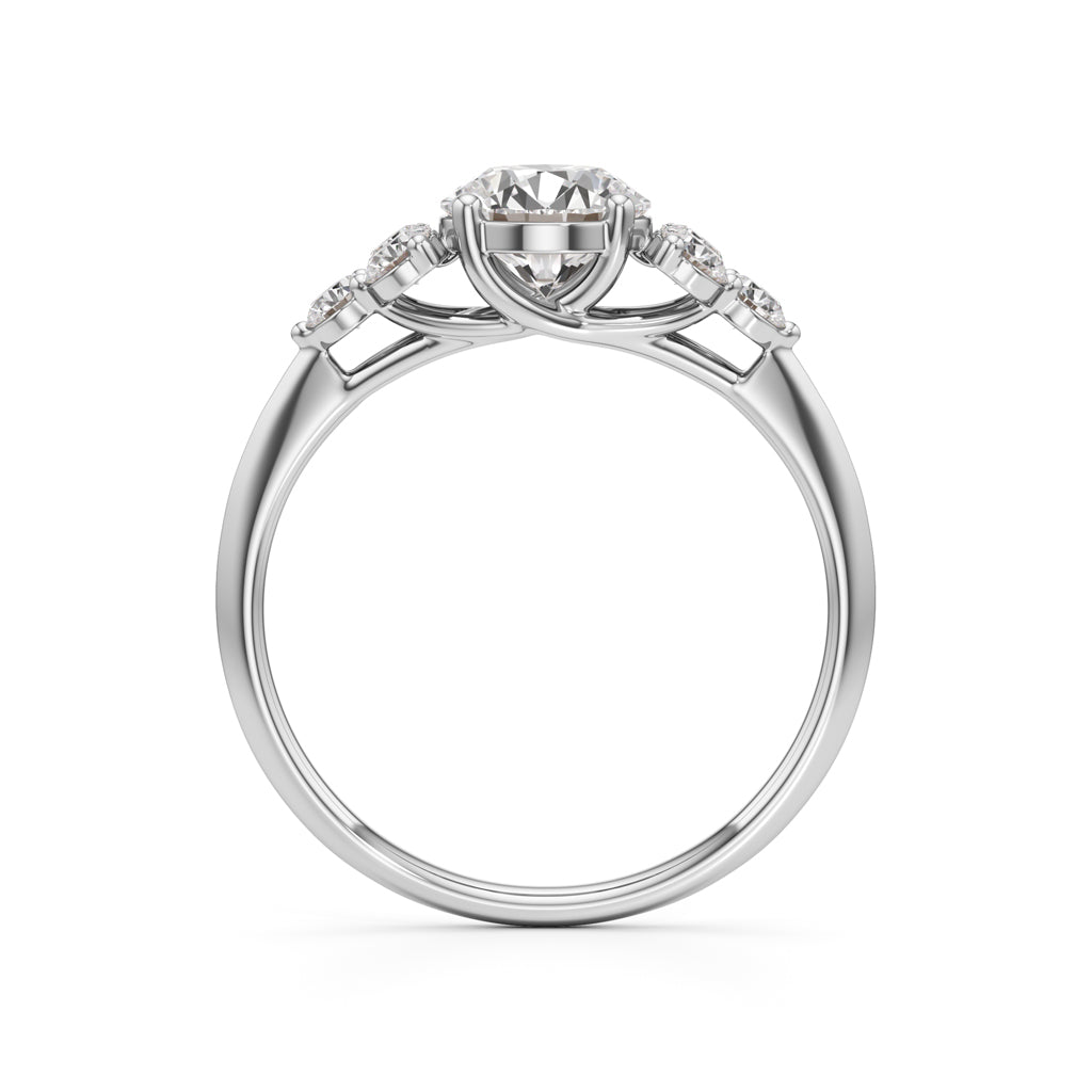 Liora Round Radiance Ring