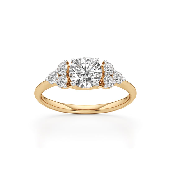 Liora Round Radiance Ring