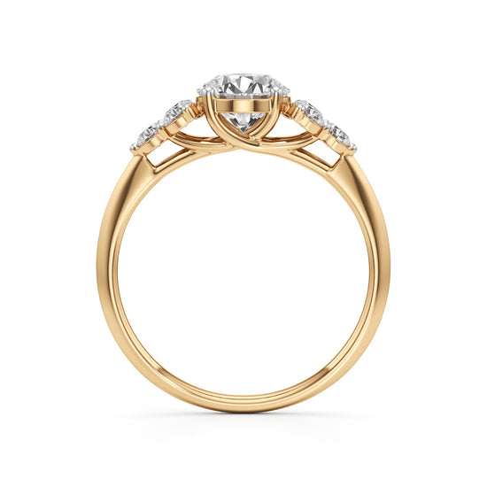 Liora Round Radiance Ring