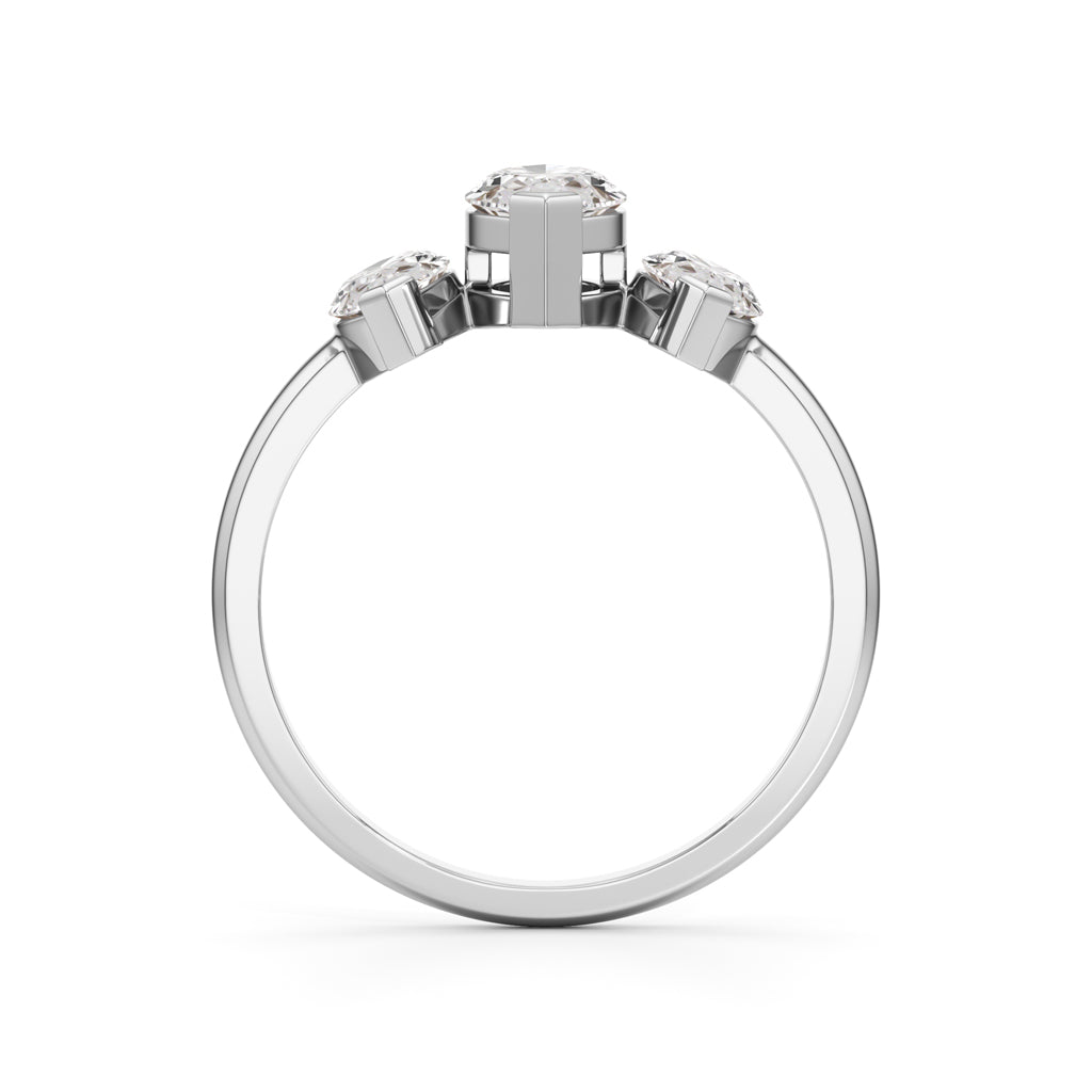 Radiant Marquise Trio Ring