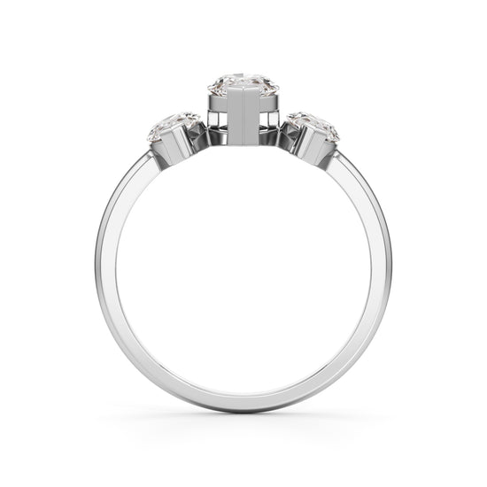Radiant Marquise Trio Ring