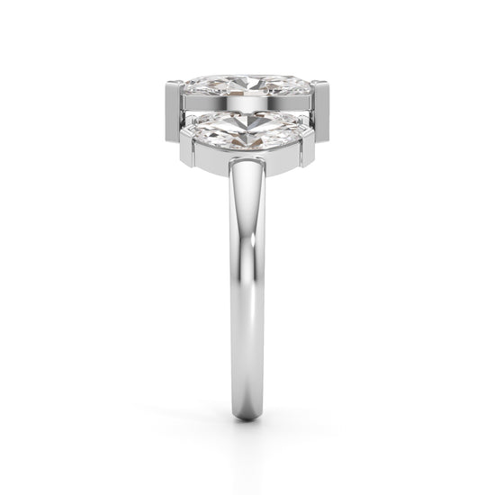 Radiant Marquise Trio Ring