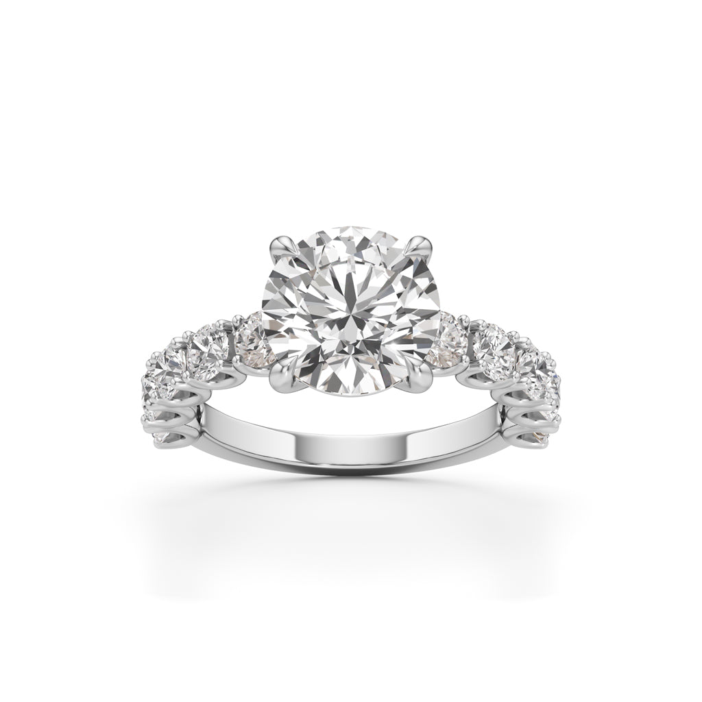 Timeless Round Diamond Casual Ring