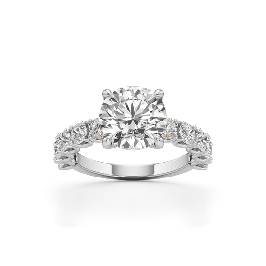 Timeless Round Diamond Casual Ring