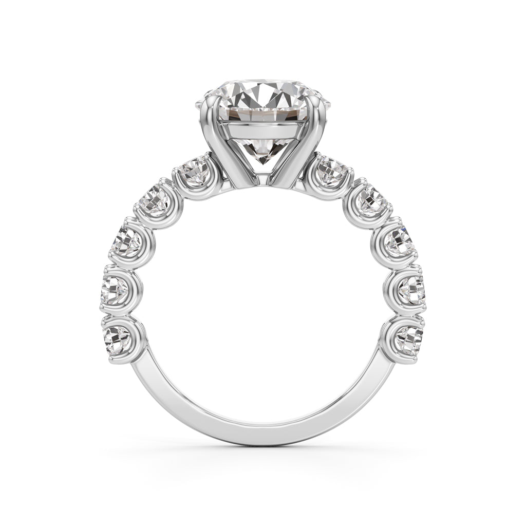 Timeless Round Diamond Casual Ring