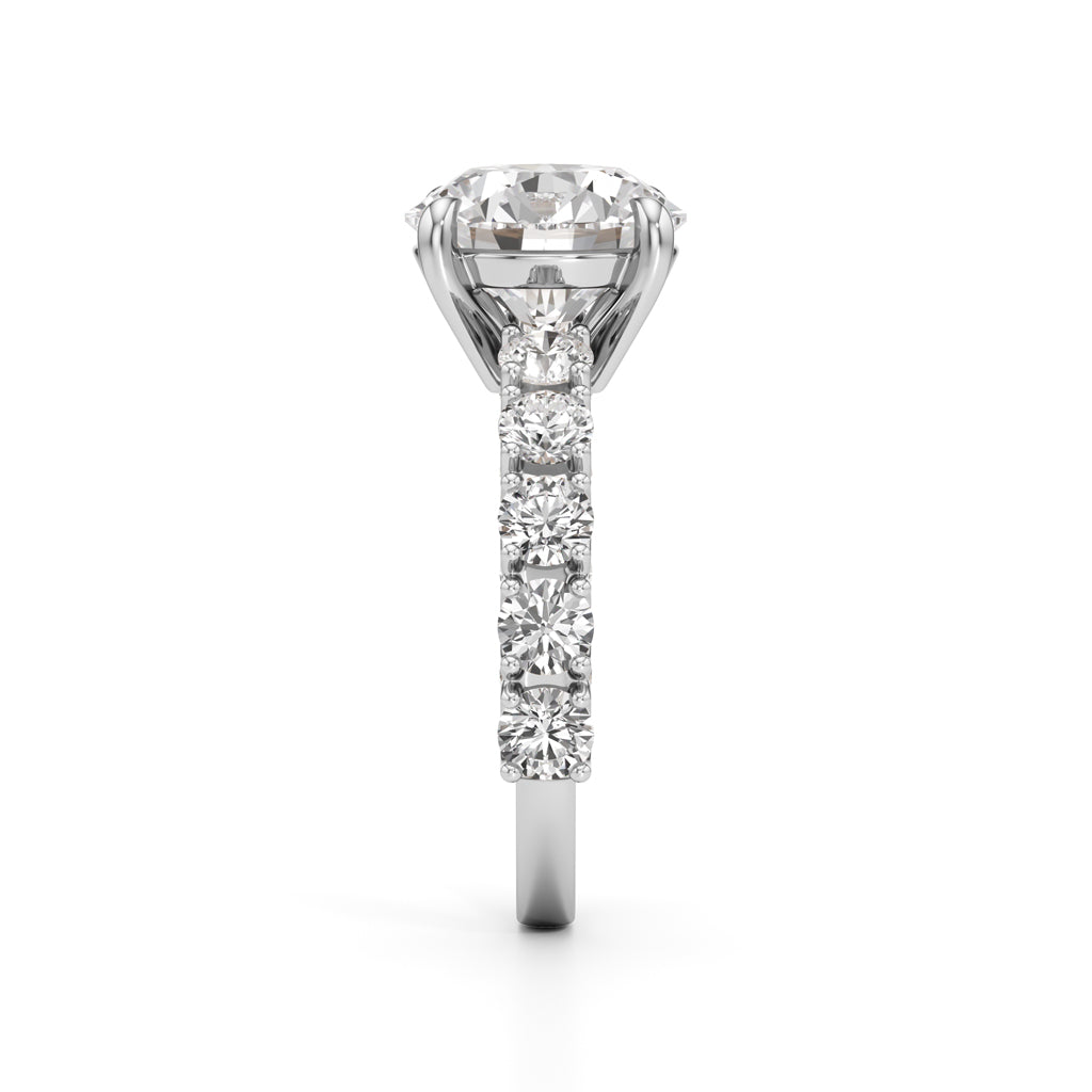 Timeless Round Diamond Casual Ring