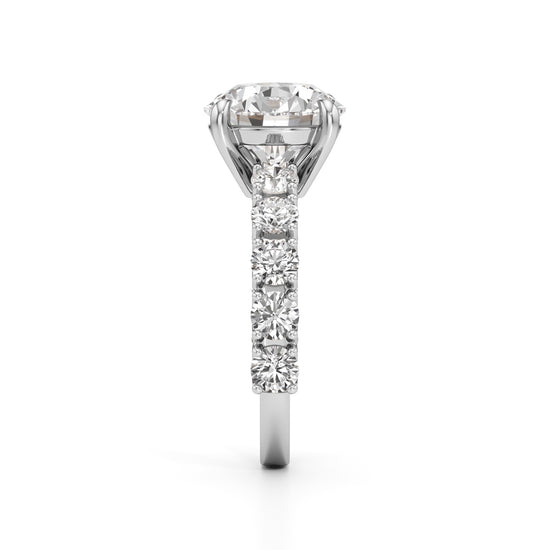 Timeless Round Diamond Casual Ring