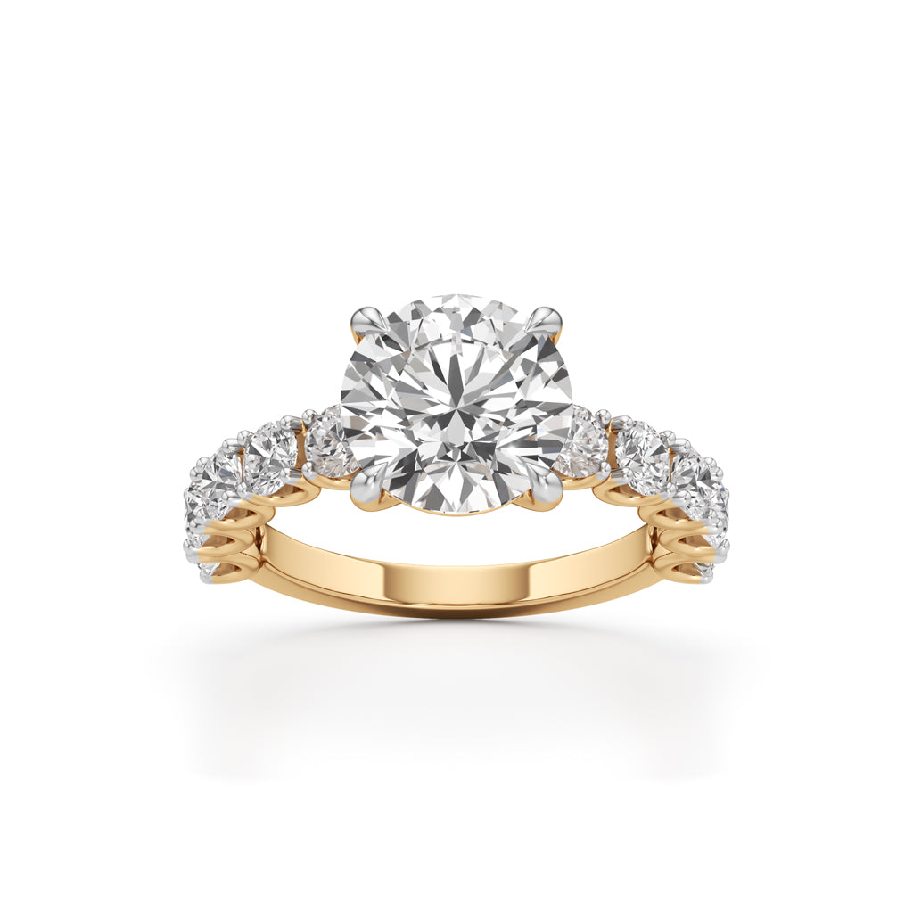Timeless Round Diamond Casual Ring