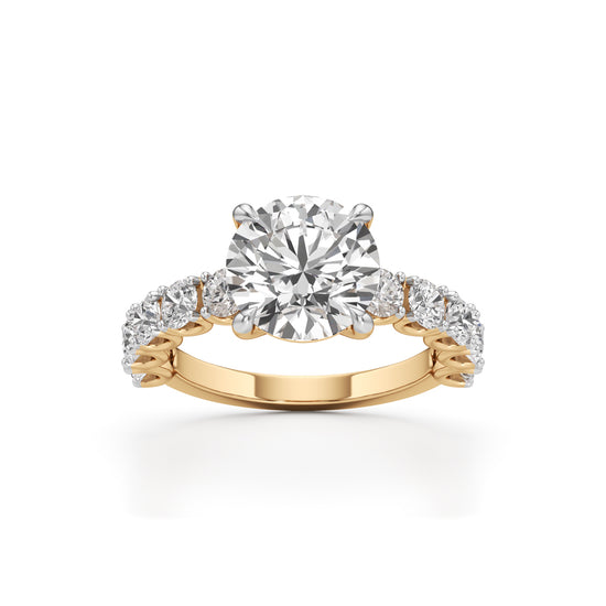 Timeless Round Diamond Casual Ring