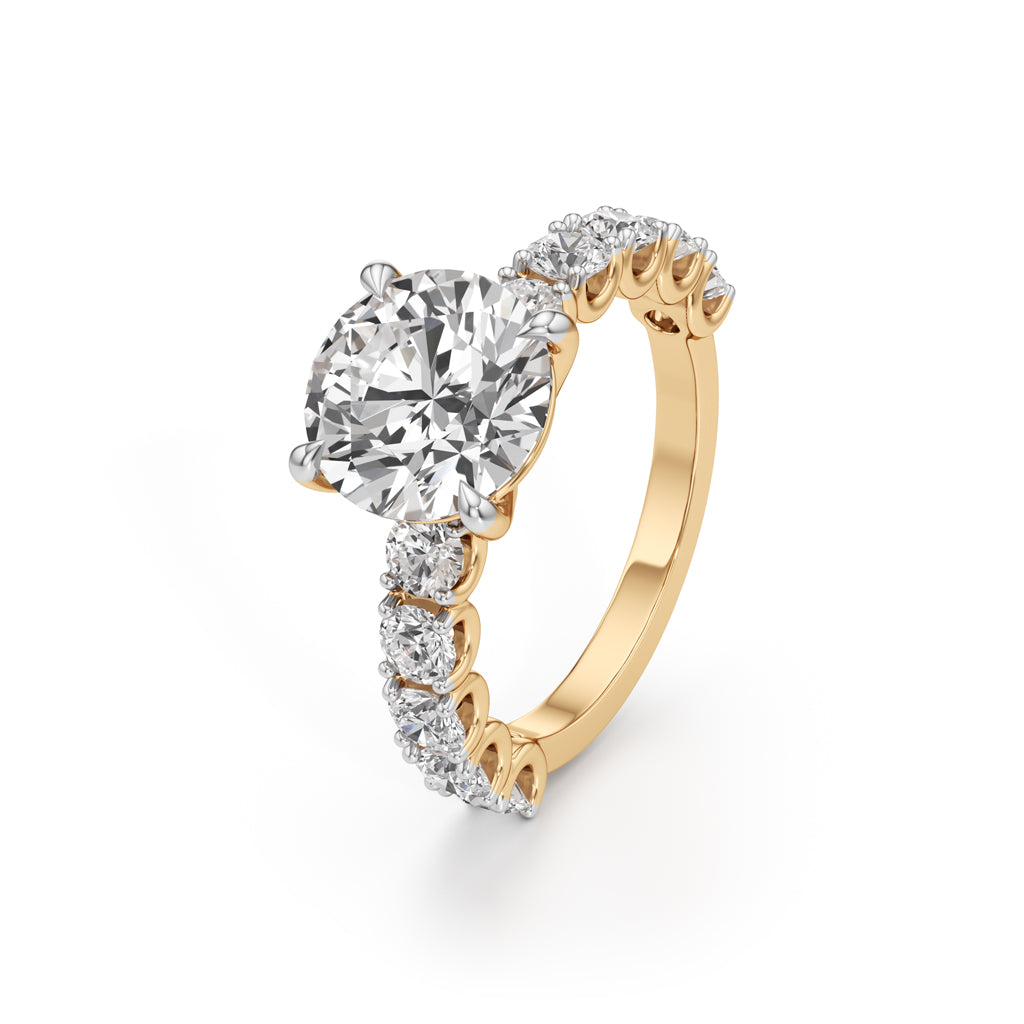 Timeless Round Diamond Casual Ring