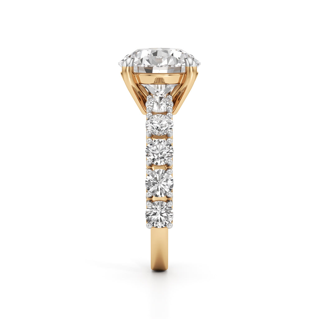 Timeless Round Diamond Casual Ring