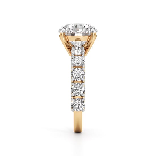 Timeless Round Diamond Casual Ring
