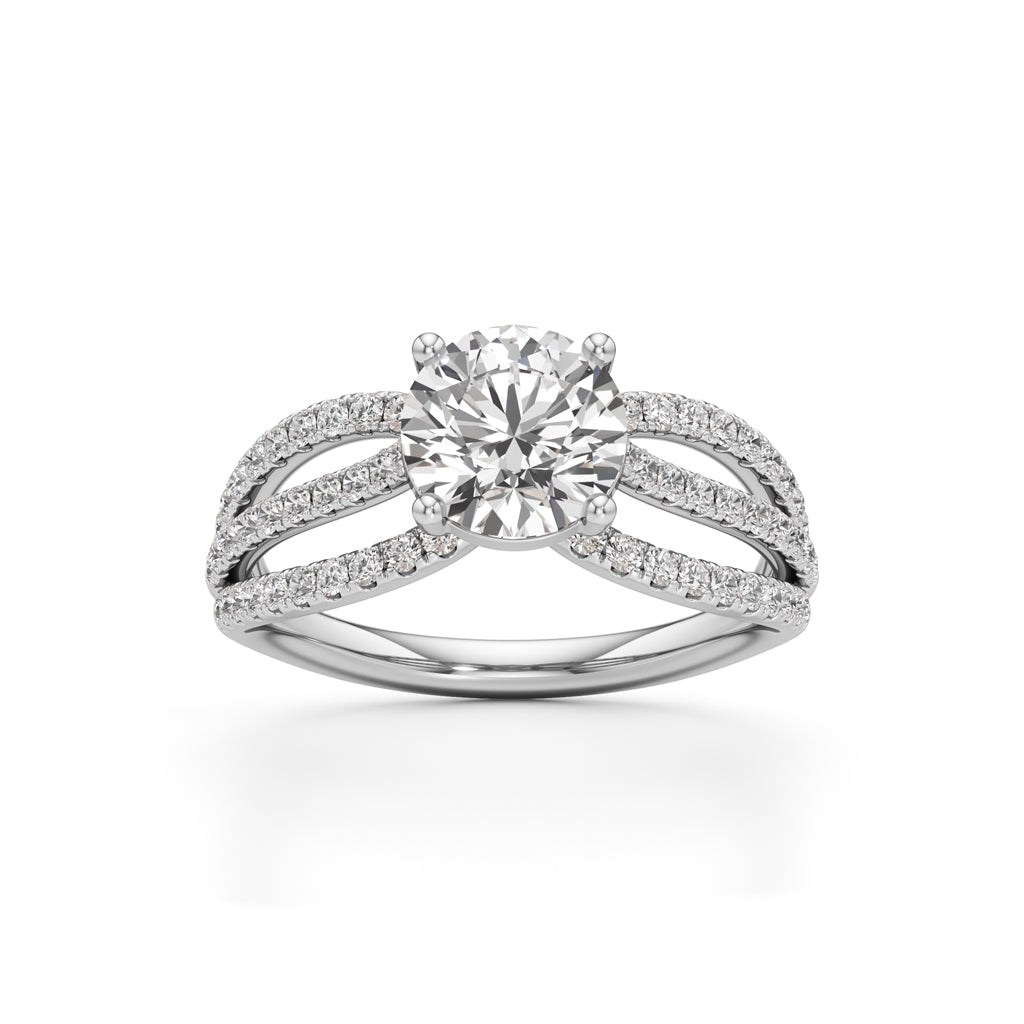 Radiance Classic Round Diamond Ring