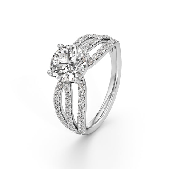 Radiance Classic Round Diamond Ring