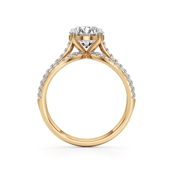 Radiance Classic Round Diamond Ring