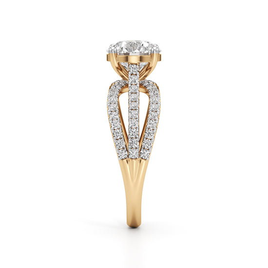 Radiance Classic Round Diamond Ring