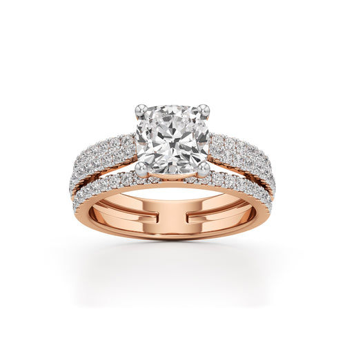 The Empress CushionCut Diamond Ring