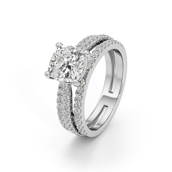 The Empress CushionCut Diamond Ring