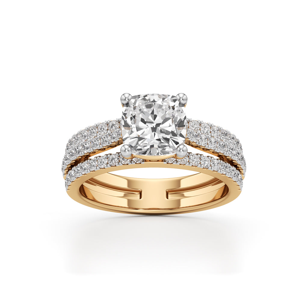 The Empress CushionCut Diamond Ring