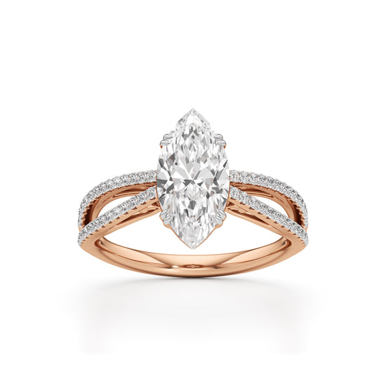 The Marquise Legacy Diamond Ring
