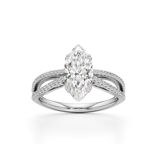 The Marquise Legacy Diamond Ring