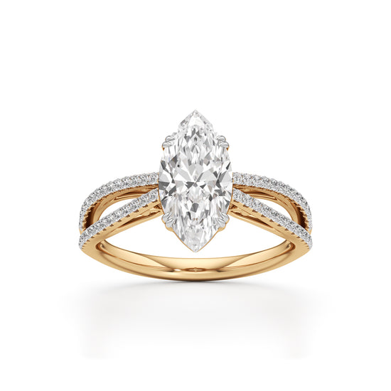 The Marquise Legacy Diamond Ring