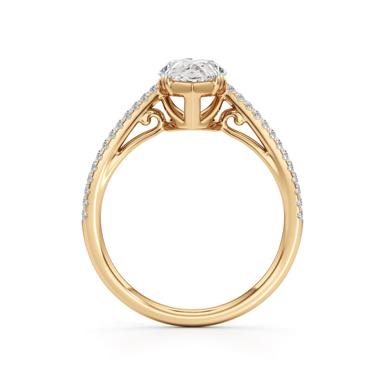 The Marquise Legacy Diamond Ring