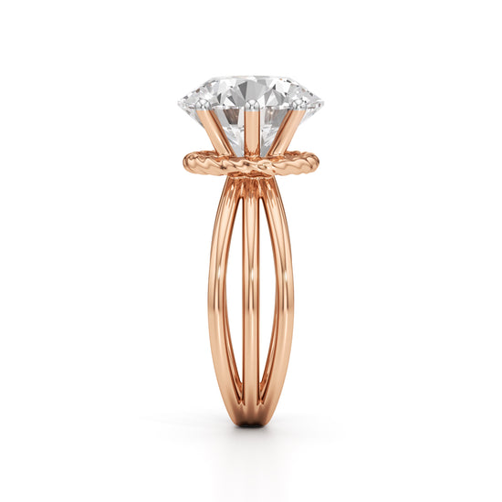 5Ct Round Shape Wedding Collection