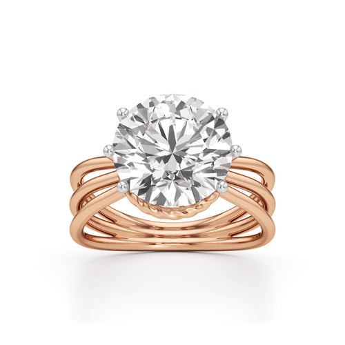 5Ct Round Shape Wedding Collection