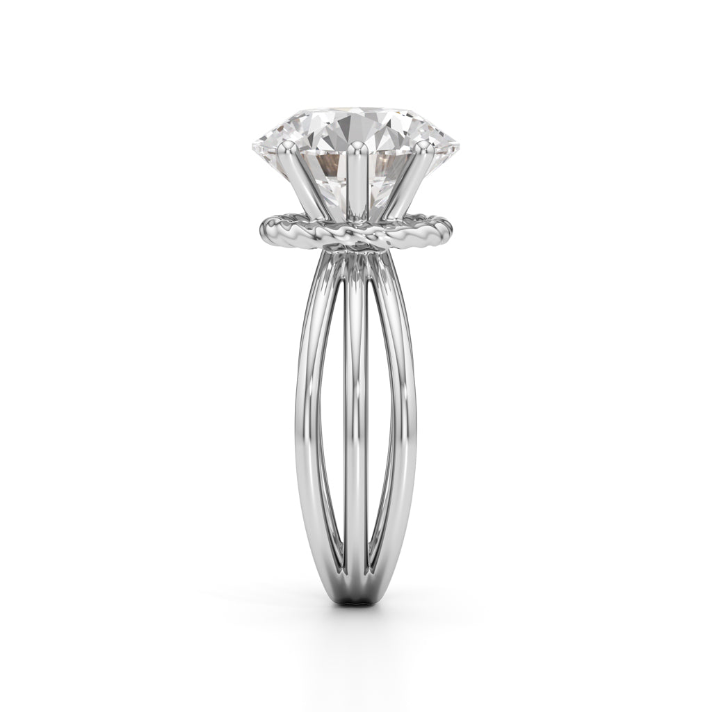 5Ct Round Shape Wedding Collection