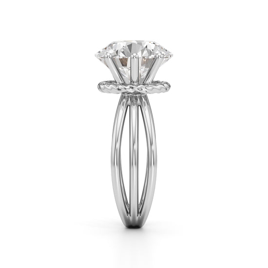 5Ct Round Shape Wedding Collection
