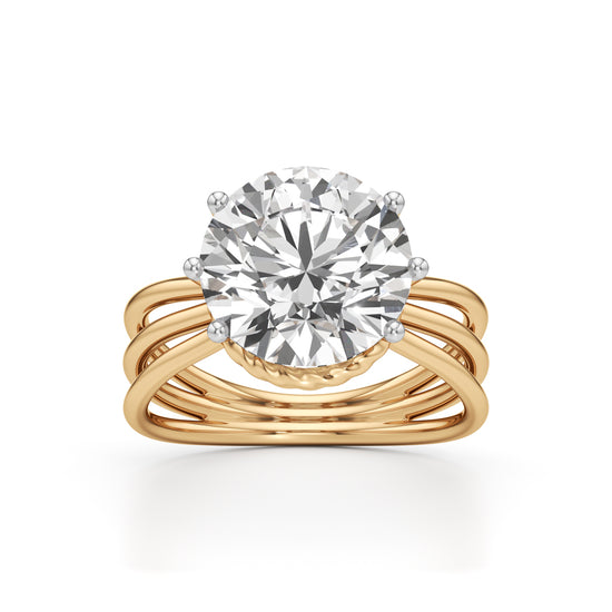 5Ct Round Shape Wedding Collection