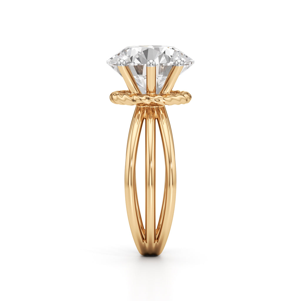 5Ct Round Shape Wedding Collection