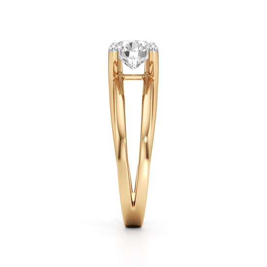 Luminary Solitaire Diamond Ring