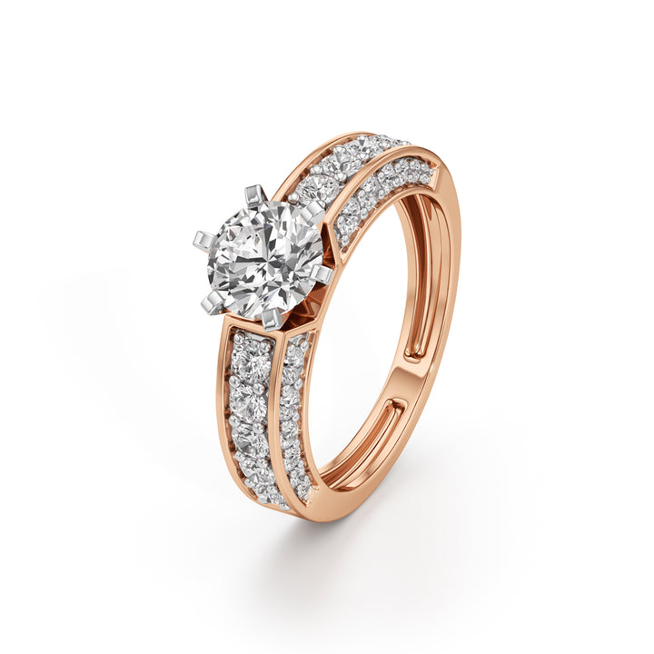 The Prestige Solitaire Diamond Ring