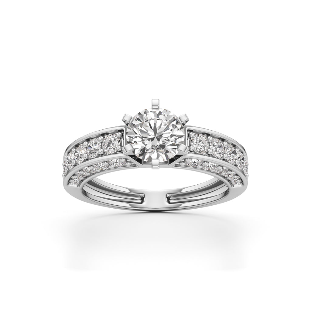 The Prestige Solitaire Diamond Ring