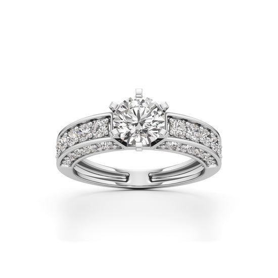 The Prestige Solitaire Diamond Ring
