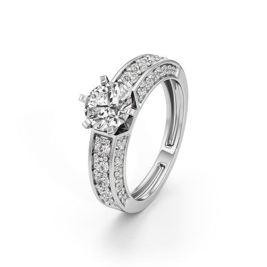 The Prestige Solitaire Diamond Ring
