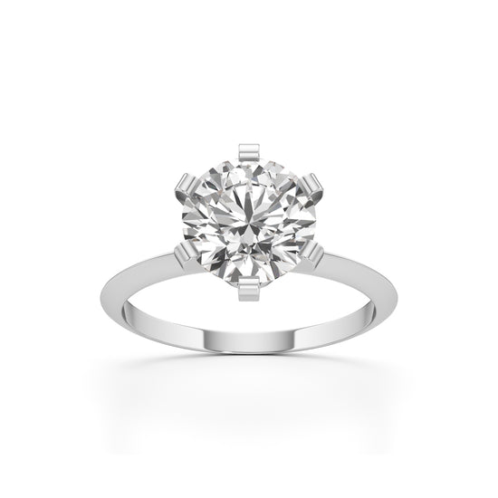 The Sovereign Solitaire Diamond Ring