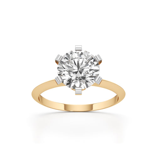 The Sovereign Solitaire Diamond Ring