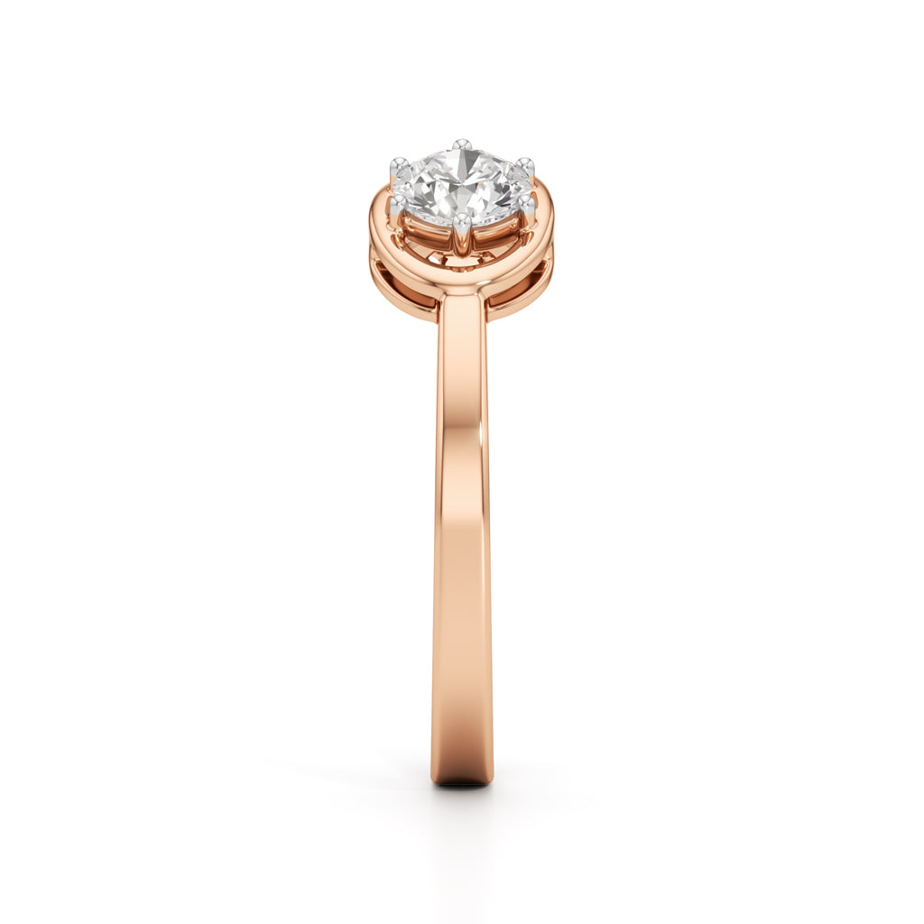 Eminence Solitaire Diamond Ring