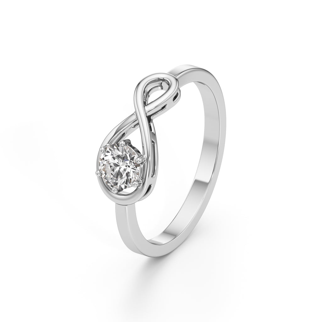 Eminence Solitaire Diamond Ring