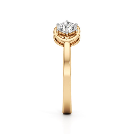 Eminence Solitaire Diamond Ring