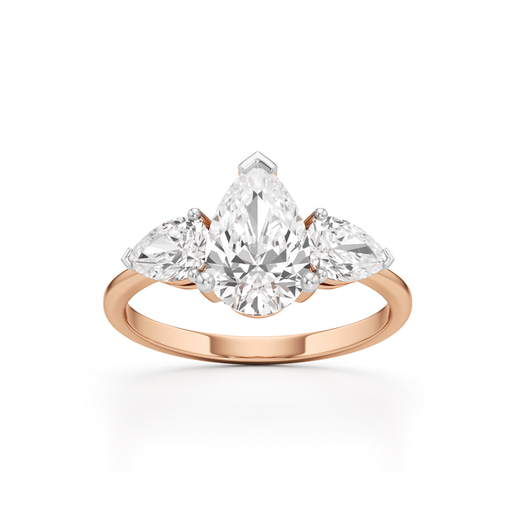 Valence PearCut Diamond Ring