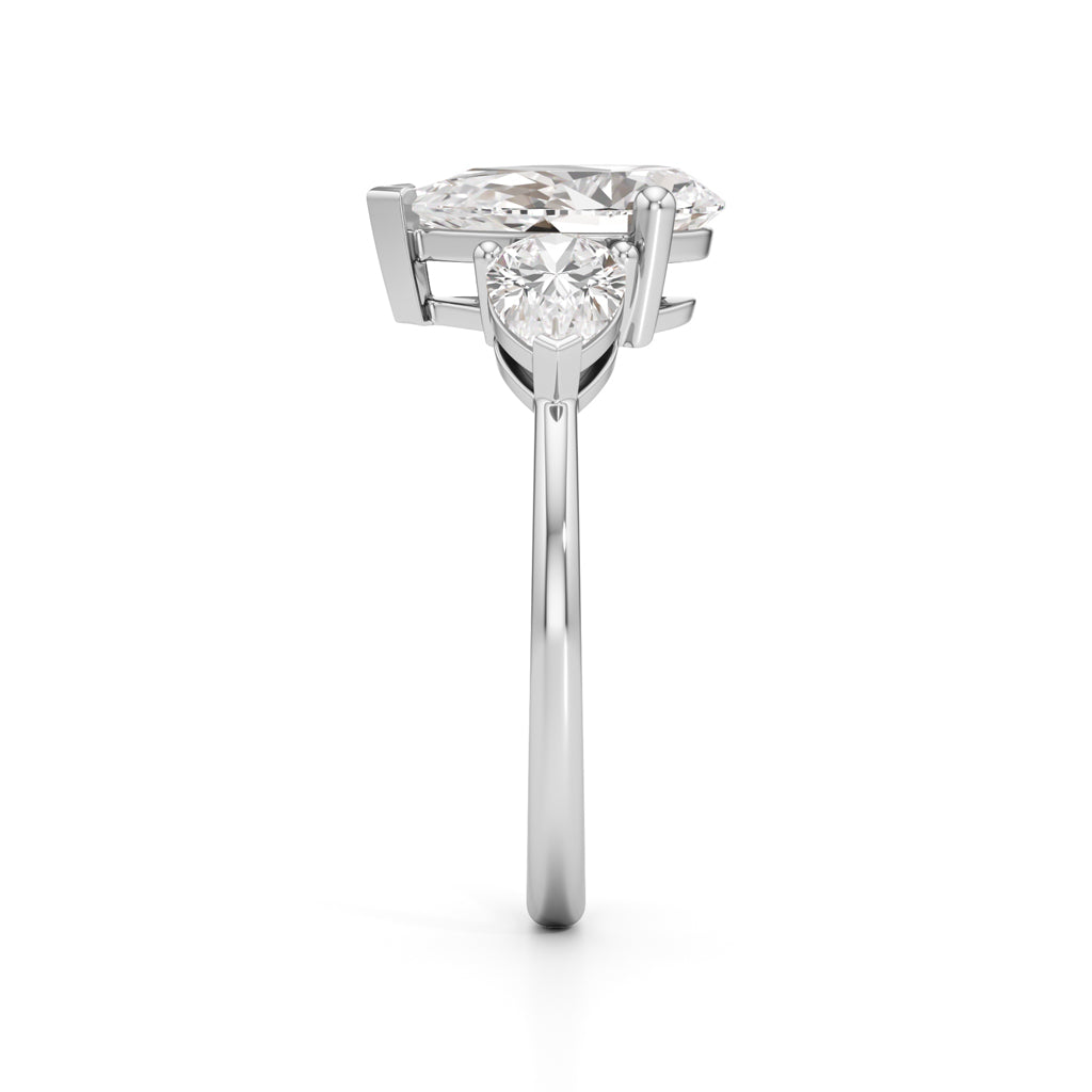 Valence PearCut Diamond Ring
