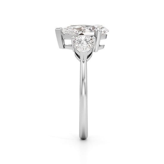 Valence PearCut Diamond Ring