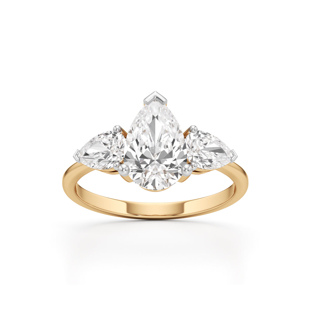 Valence PearCut Diamond Ring