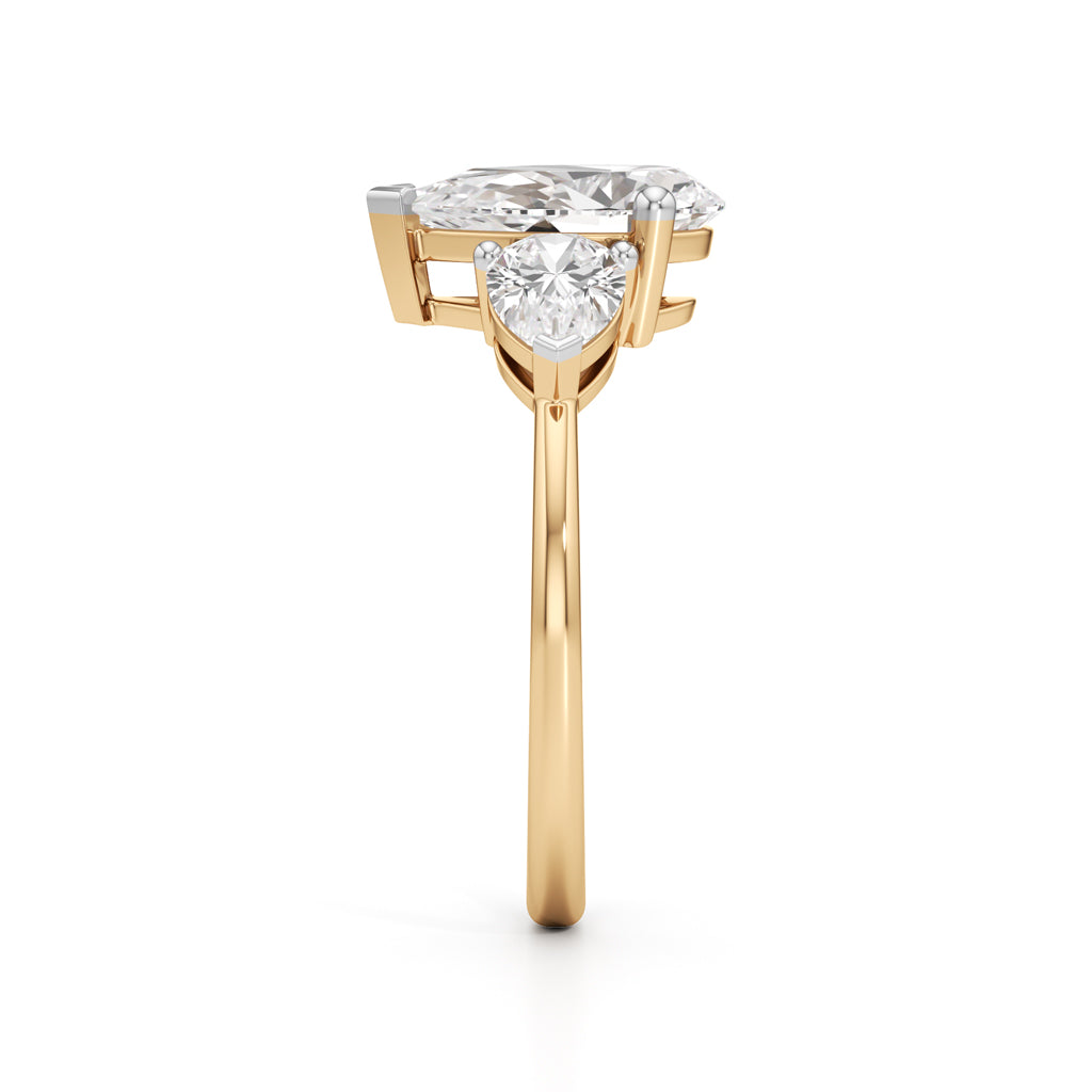 Valence PearCut Diamond Ring